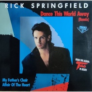 Rick Springfield - Dance This World Away (Remix) Vinyl Record