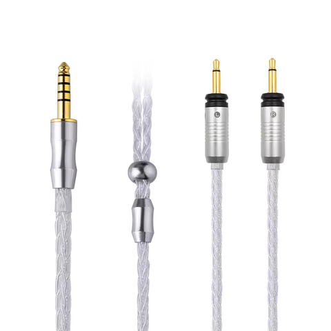 6N 4.4mm/2.5mm/3.5mm balanced Audio Cable For Fiio FT3 FT5 FT1 FT7 Headphones