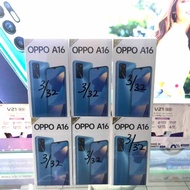 Hp oppo A16 ram 3/32gb Battery 5000mah New garansi resmi oppo