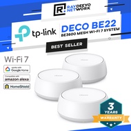 TP-LINK Deco BE22 BE3600 Whole Home Mesh WiFi 7 System