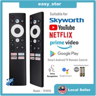 Skyworth QLED Android Smart TV Remote Control Voice Control Android Smart Remote TV Skyworth (TC9010