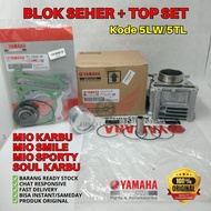 5LW/5TL MIO CARBON SEHER BLOCK ORIGINAL YAMAHA GENUINE PARTS, ORIGINAL MIO SEHER BLOCK PACKAGE, BLOC