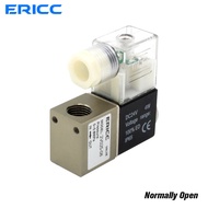 2V025-08 Normally Open 12V 24V 220V 1/4" BSP 2 Way 2 Position Air Solenoid Valve 2V025-08 Pneumatic 