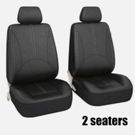 9Pcs PU Leather Universal Car Seat Cover-Satria/Kenari/Kembara/Wira / Saga old/Saga VVT / Iswara/ My