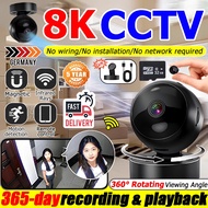 【local stock】8k hd wifi wireless cctv home camera mini camera 360 camera magnetic camcorder security