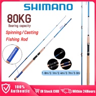 Shimano Fishing Rod Carbon Sutet 2-section Fishing Rod Swivel Casting MH Power Rod Beach Hollow 10ft