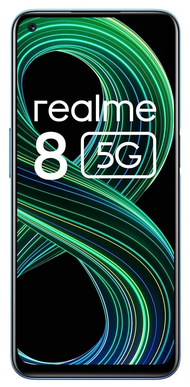 realme 8 5G Ram4หรือ8/128gb(เครื่องใหม่มือ1,เครื่องศูนย์ไทยมีประกัน)จอ 6.5" แบตฯ 5000mAh กล้องหลัง 3 ตัว ส่งฟรี!