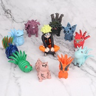 Naruto with 9 Tailed Beast Chibi Chakra Monsters figure Naruto figure Tailed Beast figure