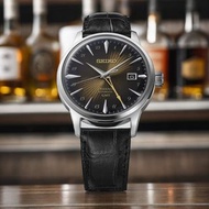 【現貨】日本製造 Seiko 精工 Presage SSK039J1 SSK039 / SARY243 Automatic GMT Cocktail Time Leather Brown Watch 