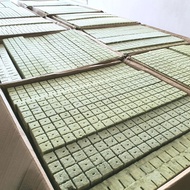 perkakas rumah Rockwool Cube 100 and 72 cubes for Hydroponic Aquaponic Seed Germination Rock Wool Se