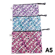 Colorful Zipper Bag A5 Size Zipper Folder/ Zipper Bag/ Zipper Bag
