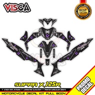 Decal Supra X 125 R Modif Keren Stiker Supra X 125 R Full Body Striping Supra X 125 R Variasi Keren
