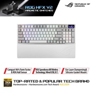 ASUS M902 ROG Azoth 96 HE Gaming Wireless Keyboard White - ROG HFX V2 Magnetic Switch itw