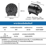 Olive กล้องจิวไร้สาย กล้องวงจรปิดจิ๋ว กล้องวงจรปิด กล้องจิ๋วแอบดู กล้องจิ๋ว ซ่อน Night Vision มุมกว้าง 150 ° WIFI การดูจากระยะไกลได้