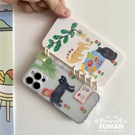 Flip Book Phone Case For Samsung Galaxy S25 S24 S23 Ultra A55 A54 A53 A52 A52S A35 A34 A33 A25 A15 M