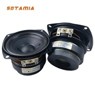 SOTAMIA 2Pcs 3 Inch Full Range Speaker 4 Ohm 10W Audio Portable Bluetooth Speaker Hifi Music Home Th