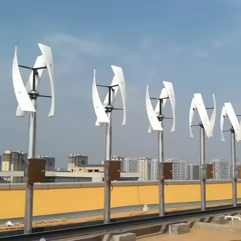 6000W AC 12V 24V High Efficient Wind Turbine Generator Wind turbine 5KW Small Home Low Wind Speed Wi