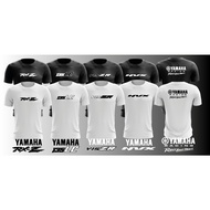 BAJU RIDE T SHIRT PERMOTORAN BAJU KONVOI BAJU REMPIT BAJU MAT MOTOR WHITE EDITION