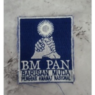 Bm PAN National Mandate Party Embroidered Patch Logo Emblem 5.5cmx7cm