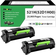 521H High Yield Remanufactured Toner Cartridg Compatible for lexmark 521H 52D1H00 52D1X00 use for MS