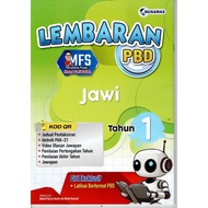 BUKU LATIHAN : LEMBARAN PBD JAWI TAHUN 1 2026