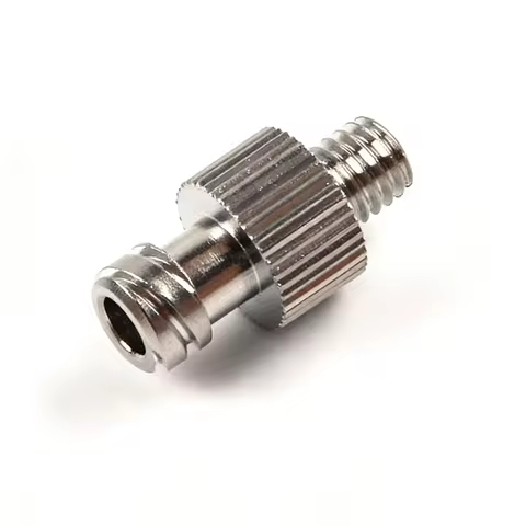 External Thread Male Female Connector Luer Syringe Connector,Metal Double Joints,Luer Lock Adapter