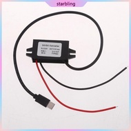 Star 12V to 5V 3A USB C Buckk Converter DCDC Step Down Charging Module Power Adapter