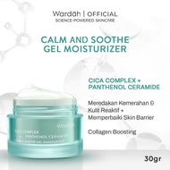 WARDAH Cica Complex + Panthenol Ceramide Calm & Soothe Gel Moisturizer 30 g - Lightweight Gel Moistu