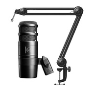 Audio-Technica At2040 Condenser Dynamic Microphone for Podcasting and Broadcasting Xlr Cable