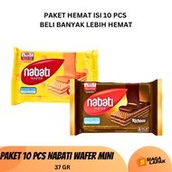 PACKAGE 10 PCS Nabati Wafer 35gr MINI Richeese Richeese Chocolate Cheese