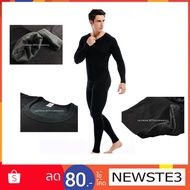 Men's Winter Long Johns Black