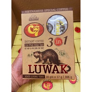 Vietnam C7 LUWAK Musk Cat 3 in 1 Coffee