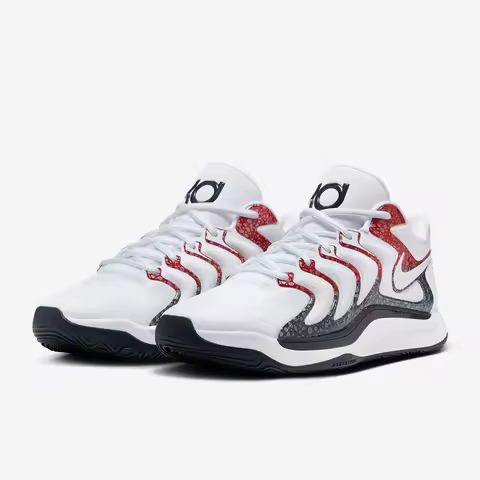 Nike Genuine Product KD17 EP Men's Breathable Cushioned Basketball Shoes FJ9488-101
