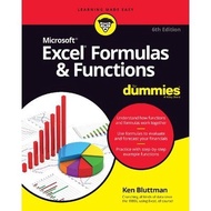JGD [PERFECT BINDING] Excel Formulas And Functions, 6e (For Dummies) Ready Stock