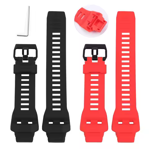 For CASIO watch 3475 cat man GBD-H1000 modified resin silicone watch strap men's wristband bracelet 
