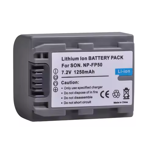 NPFP50 NP FP50 NP-FP50 Camera Battery for Sony NP-FP30 NP-FP50 NP-FP60 NP-FP70 NP-FP71 NP-FP90 DCR-S