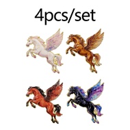 4pcs/set 2026 Horse Zodiac Enamel Pines Animals Brooch Metal Pins Badge on Backpack Clothing Accesso