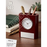 Jh 002 /Table clock Wooden table clock/ Promotional clock/ souvenir clock/