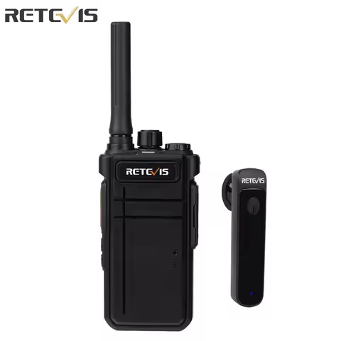 Retevis Walkie Talkie Bluetooth-Compatible RB637 PTT PMR446 FRS Two-way Radio Portable Radio Walkie-