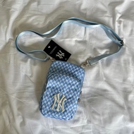 MLB KOREA SLINGBAG CROSSBODY NY YANKESS MONOGRAM LIGHT BLUE Sling Bag