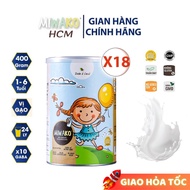 Thùng 18 Hộp Sữa Hạt Hữu Cơ Miwako Vị Gạo 400gr (7.2kg) - Miwako HCM