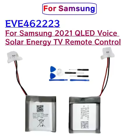 Battery EVE462223 BN59-01357 for Samsung 2021 QLED Voice Solar Energy TV Remote Control Tl TM2180E Q
