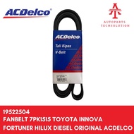 Fan Belt V Belt 7PK1515 Toyota Innova Fortuner Hilux Diesel Original ACDelco - 19522504