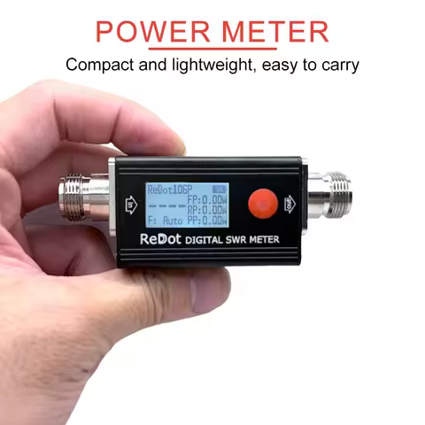 RD106P Digital SWR Power Analyzer FMB VHF UHF SWR Tester 120W 80-999MHz Standing-wave Ratio 1.00-99.