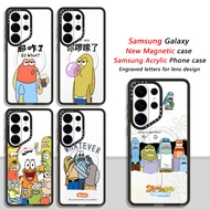 Bikini Bottom Residents Casetify Samsung Acrylic Magnetic Phone Case Suitable for Samsung Galaxy S26