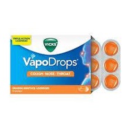 VICKS VAPODROPS ORANGE 12`S/BOX
