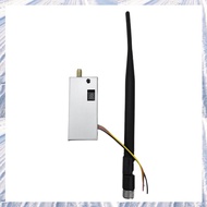 (NDPB) 1.2G 1.3G 3W VTX with Antenna 8CH FPV Audio Video Transmitter for RC FPV Long Range Drone Air