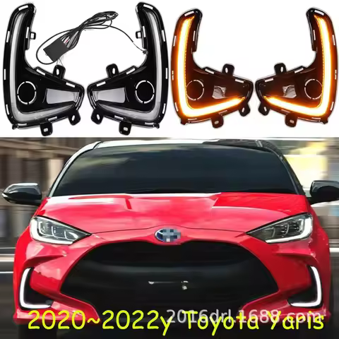 Suitable for Toyota Yaris Daytime Running Light LED Yaris Fog Light 2020~ 2022yaris