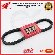 V-Belt Vanbelt Kit + Roller Set ADV 150 PCX 150 K97 (2017-2022) Original AHM 23100-K97-BA0 Drive Tir