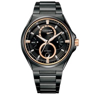 CITIZEN ATTESA BU0065-64E ACT Line Black Titanium ™ Series 42mm Triple Calendar Moon Phase watch